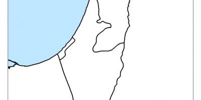 اسرائیل کا نقشہ خالی